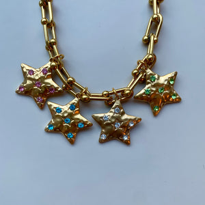 Star lovers necklace